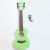 Đàn Ukulele WOIM Concert kèm máy lên dây điện tử - Xanh lá