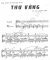 Thu Vàng - Cung Tiến - Sheet Music