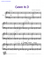 Canon In D Version 1 - Piano Sheet
