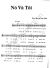 Nó Và Tôi - Song Ngọc - Vọng Châu - Sheet Music