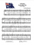 Advance Australia Fair - Kids - Piano Sheet