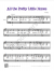All the Pretty Little Horses - Kids - Piano Sheet