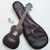 Đàn Ukulele WOIM Concert kèm bao da và máy lên dây điện tử - Màu đen