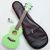 Đàn Ukulele WOIM Concert kèm bao da và máy lên dây điện tử - Màu xanh lá