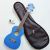 Đàn Ukulele WOIM Concert kèm bao da và máy lên dây điện tử - Màu xanh navy