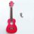 Đàn Ukulele WOIM Concert kèm máy lên dây điện tử - Màu đỏ