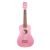 Đàn Ukulele Woim Concert Size 23 Inch Bằng Gỗ Màu Hồng Nhạt