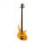 Epiphone Toby Deluxe-IV 4-String Bass Guitar, Satin Trans Amber