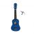 Đàn Ukulele Soprano 35A15 tặng kèm capo nâng tông-Màu xanh navy