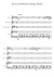 Jeeves and Wooster Closing Theme - Piano Sheet