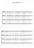 Ain't gonna rain TTBB - Piano Sheet