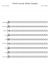 Third's Second Album Template - Piano Sheet