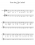 Theme from The Cardinal - Piano Sheet