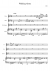 Walking Alone - Piano Sheet