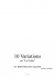 10 Variations on La Foliafor SATB Recorder Quartet - Piano Sheet
