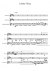 Tiffany's Lullaby Thing - Piano Sheet