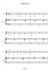 Thank You - Melody - Piano Sheet