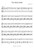 The Wild Violet - Piano Sheet