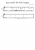 Theme from ''The New World'' Symphony - Piano Sheet