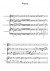 Quatuor pour flûte, violon, viole et clavecin-Presto - Piano Sheet