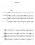 Shadowed - Piano Sheet