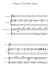 A remix of The Office Theme - Piano Sheet