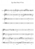 Ego - Piano Sheet