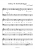 Glory To God (liturgy) - Piano Sheet