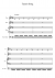 taran's song - Piano Sheet