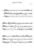 Fugue in F# - Piano Sheet