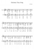 Christmas Truce song - Piano Sheet