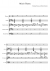 Misa's Theme - Piano Sheet