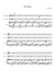 The Rain xx - Piano Sheet