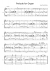 Prelude and Fugue for Organ - Prelude - Piano Sheet
