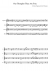 Our Thoughts They Are Free - Piano Sheet