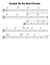 Rudolph the Red Nosed Reindeer - Piano Sheet