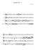 Quartet No. 1 - Piano Sheet
