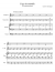 Fugo de multeĥo - Piano Sheet