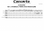 Concerto F-Dur - Piano Sheet