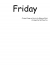 Friday: A Pep Band Arrangement - Piano Sheet