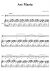 Johann Sebastian Bach - Ave Maria - Piano Sheet