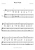 Warm Winds - Piano Sheet