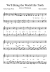 We'll Bring the World His Truth - Piano Sheet