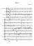 Space print score and all four parts - Piano Sheet