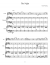 The Night - Piano Sheet