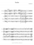 Fanfare for Brass Quintet - Piano Sheet