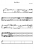 Similfuga I (Incomplete Sketch) - Piano Sheet