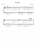 The Taxi - Piano Sheet