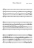 Horn Quartet - Piano Sheet