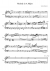 Melody in A major - Piano Sheet